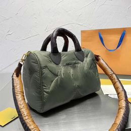 2024SS Winter Women Messenger Bags Cosmetic Shouder Womens Luxurys Designers Puffer Totes Bag Speedy Flowers Pillow Bags