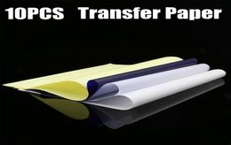 10PCS Spirit Tattoo Transfer Paper A4 Size Tatoo Paper Thermal Stencil Carbon Copier Paper Tattoo Supply5474804