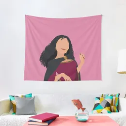 Tapestries Minimalist Mother Gothel Tapestry Wall Hanging Room Decorations Aesthetic Home