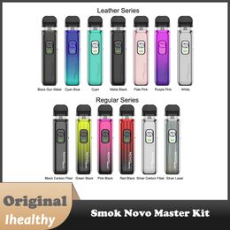 SMOK Novo Master Kit 30W 1000mAh battery With 2ml pod capacity Compatible with Novo/Novo 2/Novo 2X pods Stepless airflow control