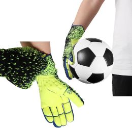 Professional Goalkeeper Gloves Adults Kids Football Latex Thickened Protection Goalkeeper Soccer Sports Football Goalie Gloves