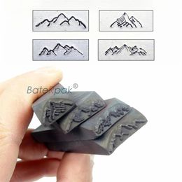 Chokers Baterpak Mountains Hill Design Stamp,diy Bracelet/jewelry Hardness Steel Stamp,1pcs Price