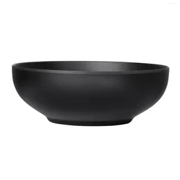 Bowls ONZON Dinner Bowl A5 Melamine Noddle Container Black Tableware Japanese Style Serving
