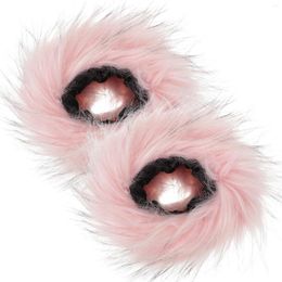 Knee Pads Arm Warmer Warmers Ladies Body Keep Fuzzy Handcuffs Artificial Fur For Adults Couples Furry Wrist Lovers