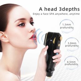Korean version of the household portable ultrasonic beauty instrument face wrinkle anti Ageing small skin care 231226