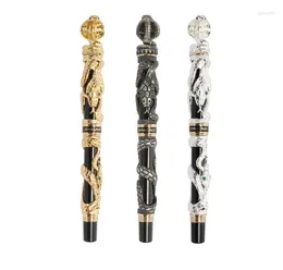 1pc Unique Snake Rollerball Pen High-end Jinhao 0.7mm Black Ink Refill Writing Pens Business Office Gift For Collecting