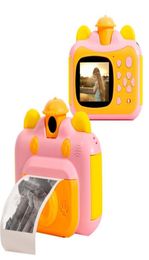 Digital Cameras Instant Print Camera For Kids With Paper 24 Inch Screen 12MP Po 1080p Video Recording Children Camcorder9472901