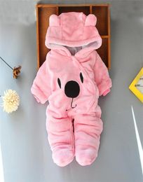 Baby Strampler Kleinkind Junge Designer Kleidung für Neugeborene Baby Mädchen Kleidung Herbst Winter Mädchen Schneeanzüge Overalls 4 Farben3028817