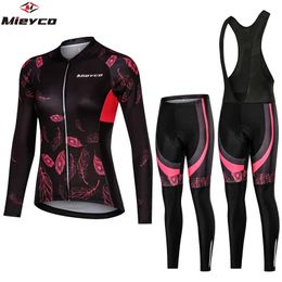 Jersey Cycling Suit Bicycles For Women Completo Women's Clothing Go Pro Sepeda Conjunto Ciclismo Roadbike Bib Vtt Gel Pants 231227