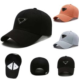 Designer Baseball Caps Spring and Autumn Cotton Sunshade Hat for Men Women Snapback Fluffy Ball P Cap Hats Beanies