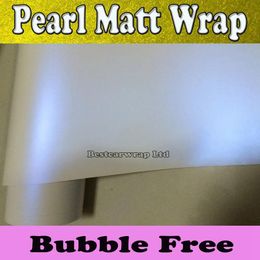 Stickers Satin Pearl Matt white Vinyl wrap Pearl Chameleon whiteblue Car wrap Film with air release Pearl white foil 4.98x66ft 1.52x20m