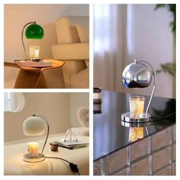 Melting Wax Aromatherapy Desktop Decorative Lamp Bedside Fragrance Fire-Free Candle Bedroom Ambience Night Lamp 231226