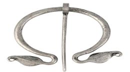 Penannular Viking Brooch Cloak Pin Medieval Clasp Viking jewelry Norse jewelry Shawl Accessories GB5433617247
