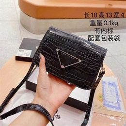 20% OFF Designer High quality handbag for women in new fashionable and foreign style P family single shoulder crossbody versatile small square bag