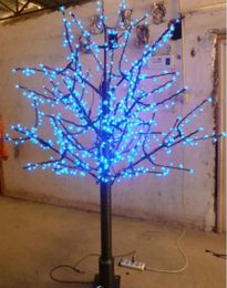 Decorations LED Christmas Cherry Blossom Tree 672pcs LED Bulbs 1.8m/6ft Height 110/220VAC Rainproof Outdoor Usage Drop