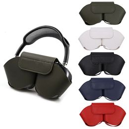 1PC Soft Durable Wear resistant Case Anti scratch Waterproof Portable Protective PU Cover Pouch for Headset 231226