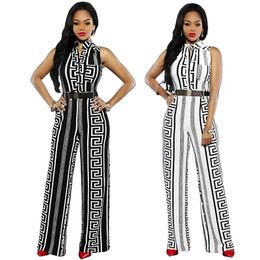 New sexy Coloured long sleeved sleeveless tight fitting jumpsuit for women's printed jumpsuit 231227