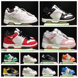 2024 Designer Brand Out Office Sneakers offre scarpe bianche basse in pelle scamosciata con plateau scarpe da ginnastica traspiranti scarpe sportive casual abito da festa scarpe da ginnastica da passeggio scarpe da ginnastica