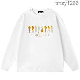 Trapstar Hoodie 2023 Mens Women Designer Hoodies for Men Pullover Hoody Sweatshirt Letter Printed Long Sleeve Crewneck Loose Hooded Sweater White Black FS8X