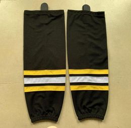 New Kids Youth Men blue Ice hockey socks Black training socks 100 polyester Practise socks quality5454010