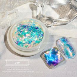 Nail Glitter Colourful Art Decorations Shinning Powder Charm Laser Mixed Sequins Sparkling Polish