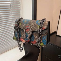 18% OFF Designer bag Sensory Pattern Handheld Women's New niche Design Wine God Single Shoulder Crossbody Texture Small Square Bag