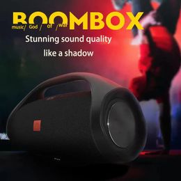 Speakers Outdoor Bluetooth Speakers Boombox IPX7 Waterproof Wireless 3D HIFI Bass Handsfree Portable Music Sound Stereo Subwoofers With Ret