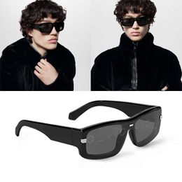 NEW 1:1 Speed Mask Sunglasses sporty mask shaped frame with replaceable lenses luxurious and versatile men dual lenses Glasrai Sola with signature temples Z2057E