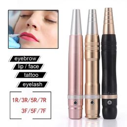 Machine 1pcs Tattoo Permanent Makeup Pen Hine Eyebrow Make Up Tattoo Hine Motor Pen Gun for Lips Eyeliner Face Free Shipping