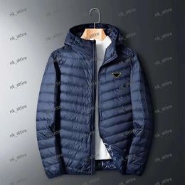 Parkas Designer Luxury Classic Winter Men Jackets P Letter Women Down Fashion Hip Hop Cap Pattern Paint Outdoor Warm Casual Classic