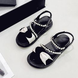 Sandals 2024 Summer Women Platform Non-Slip Slippers Home Beach Slides Korean Style Waterproof Ladies Shoes Casual