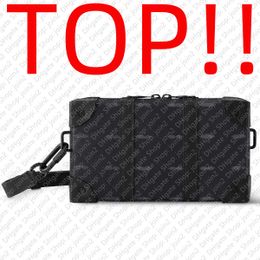 TOP a tracolla.M69838 PORTAFOGLIO TRONCO MORBIDO M80224 Designer Moda Uomo Crossbody Boxy Messenger Tote Causale Borsa per smartphone Tasca Organizer Multiplo Brazza Snella