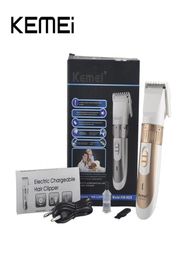 Epacket KEMEI KM9020 Professional Electric Hair Clipper Trimmer Titanium Blade Hairclipper Cutting Machine Shearer With Limit Com3906464