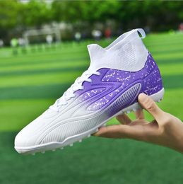 Men Professional Outdoor Football Shoes Cleats Futsal Soccer Shoes Breathable Sport Training Shoes Drop Shipping Ultralight