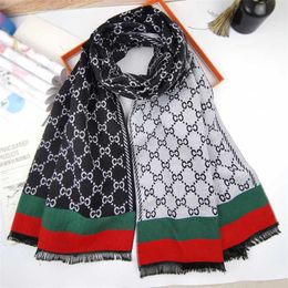 30% OFF scarf Online Red Double sided Letter Women's Winter New Korean Edition Cashmere Shawl Air Conditioning Warm Spring and Autumn Scarf