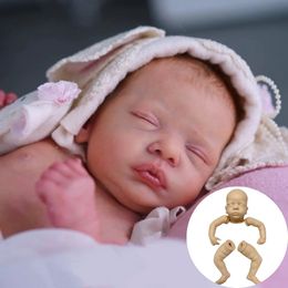 19 Inch Kit Romy Reborn Baby Doll Kit Sleeping Baby Molds Blank Unpainted Unassembled Kit Reborn Baby Doll Blank Kit 231227