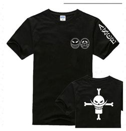 Men039s T Shirts Anime One Piece Edward Gate Beard Clothing Men Short Sleeve Cotton Tops Tees Hip Hop331A3886103