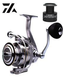 2019 New High Quality 14+1 Double Spool Fishing Reel 5.5:1 Gear Ratio High Speed Spinning Reel Carp Fishing Reels For Saltwater outdoor2146769