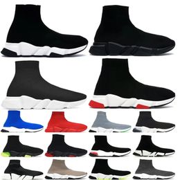 Designer Socks Casual Shoes Platform Women Mens Speed 2.0 1.0 Trainer Black White runner sneakers Lace up loafers Luxury sock shoe booties Flats platform US 11