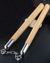 New Arrival Bruce Lee Nunchaku Wooden Fitness Martial ArtsStage show Exercise Supplies and Outdoor for Keep Health9777768