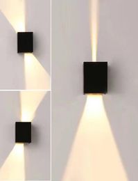 Modern Waterproof Cube Adjustable 12W COB outdoor LED wall lamp IP65 Aluminium Wall Lights Garden porch Sconce Decoration Light2823558