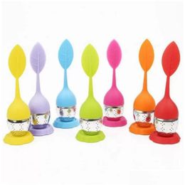 Wholesale Sile Tea Infuser Tools Leaf With Food Grade Make Bag Philtre Creative Stainless Steel Strainers Fy2527 Ss1115 Drop Delivery Dh1Ct