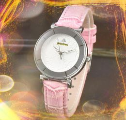 Popular Womens Bee Dwellers Watches Small Simple Dial Iced Out Quartz Movement Clock lovers gifts Colourful genuine leather strap chain bracelet famous wristwatch