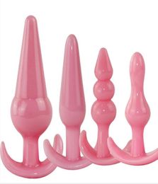 Massage Silicone Butt Plug Anal Plug Soft Erotic Anal Dildo Sexy Toys for Woman Men Gay Buttplug dildo for analAdult Sexy Products2820725
