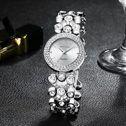 Luxury Women Watches CRRJU Starry Sky Female Clock Quartz Wristwatch Fashion Ladies Wrist Watch reloj mujer relogio feminino nice2557