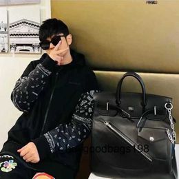 40cm Tote Bag Designer Bags Handbags Family Customised Limited Edition Zhou Dongs Same 2024 New Mens and Womens Business Commuter Travel Qw56