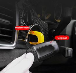 ABS One Button Start Passive Keyless Enter Car Key Cover Case for Porsche Macan Cayenne Panamera Styling Replacement Accessories8207449