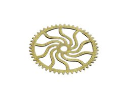 75pcs Zinc Alloy Charms Antique Bronze Plated steampunk gear Charms for Jewellery Making DIY Handmade Pendants 25mm6382467