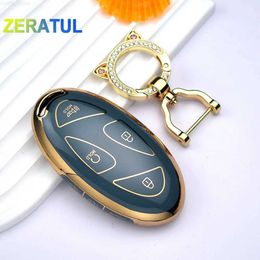 Car Key Trekking Poles 5/7 Buttons TPU Car Key Case for Hyundai Grandeur GN7 Kona Ev 2023 lonic 6 Auto Smart Remote Key Shell Fob Cover AccessoriesL2031228