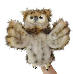 owl puppet kawaii cartoon animal owl bird plush hand puppet baby bedtime Storey christmas gift holiday gift 231227